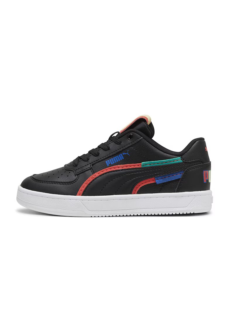 Puma Pantofi sport de piele ecologica Caven 2.0 Ready - Negru