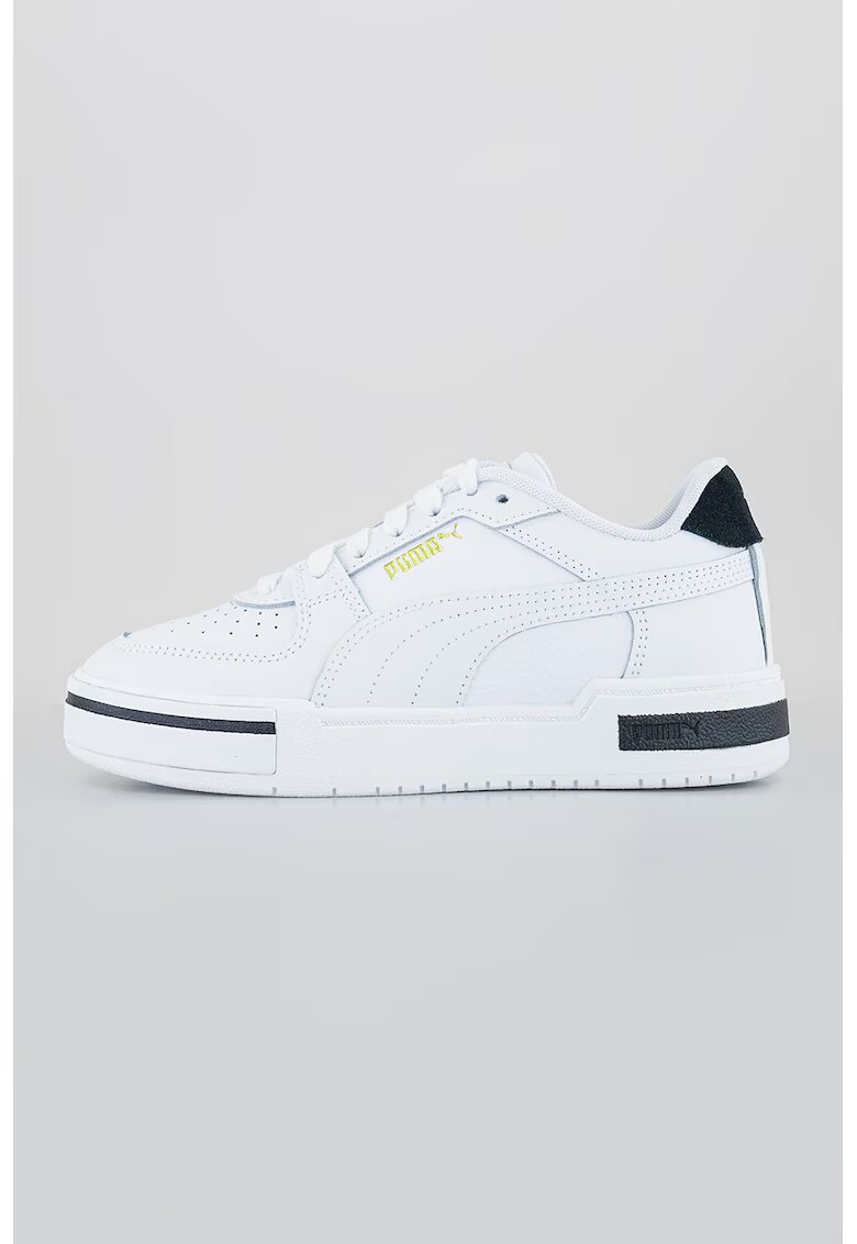 Puma Pantofi sport din piele Pro Heritage - Alb