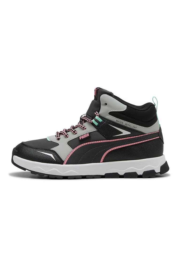 Puma Pantofi sport mid-high cu finisaj rezistent la apa Evolve - Negru/Gri deschis
