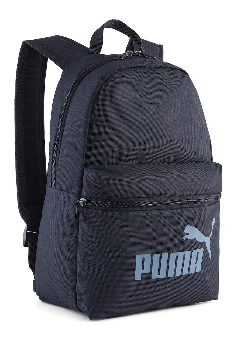 Puma Rucsac din material textil cu buzunar frontal cu fermoar - Albastru ultramarin