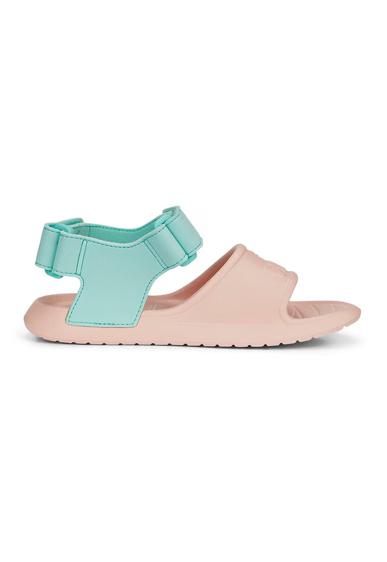 Puma Sandale cu inchidere velcro Divecat V2 Injex - Roz pastel/Verde deschis