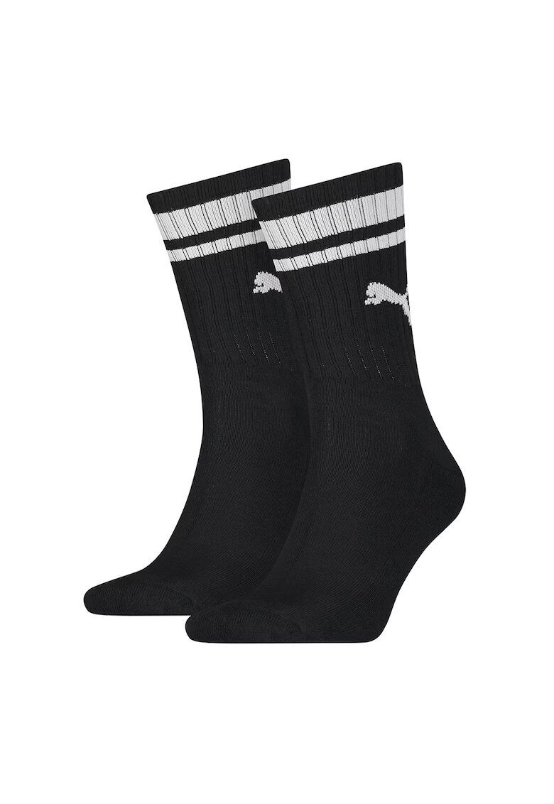 Puma Set de sosete lungi unisex cu logo - 2 perechi