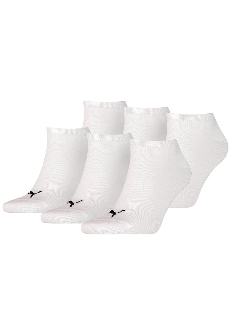 Puma Set de sosete unisex - pana la glezna - 6 perechi - Alb