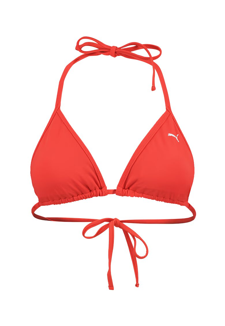 Puma Sutien de baie cu cupe triunghiulare - Portocaliu mandarina