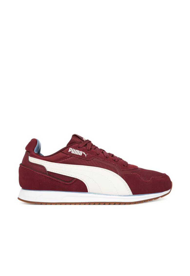 Puma Tenisi barbatesti - rosu/alb - material textil