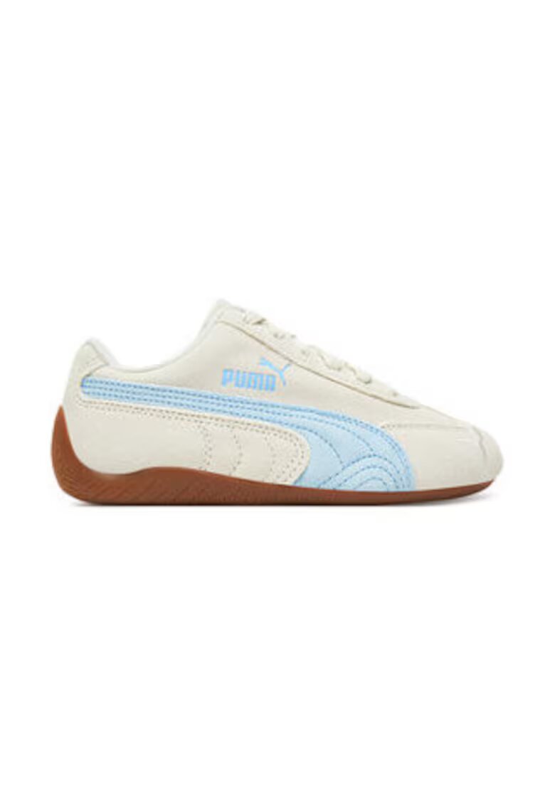 Puma Tenisi unisex - crem/albastru - piele naturala