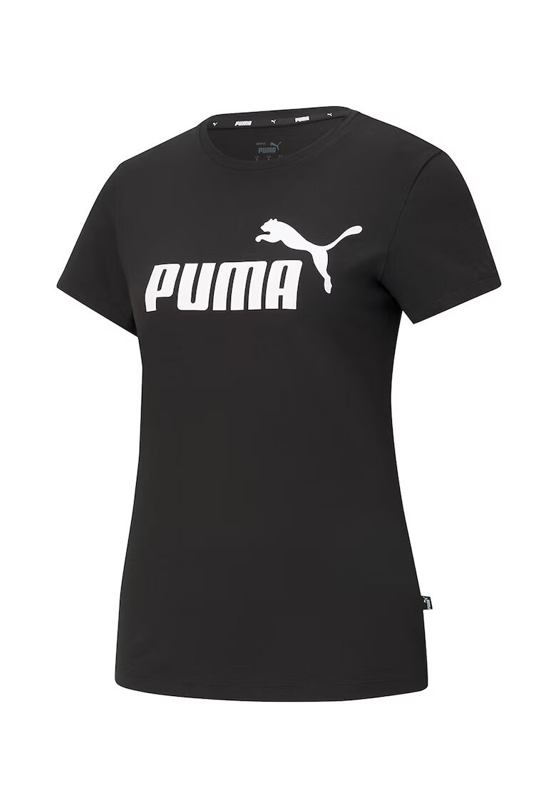 Puma Tricou cu imprimeu logo ESS - Negru