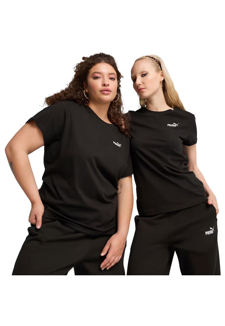 Puma Tricou femei Ess Small No. 1 Logo Tee - Negru