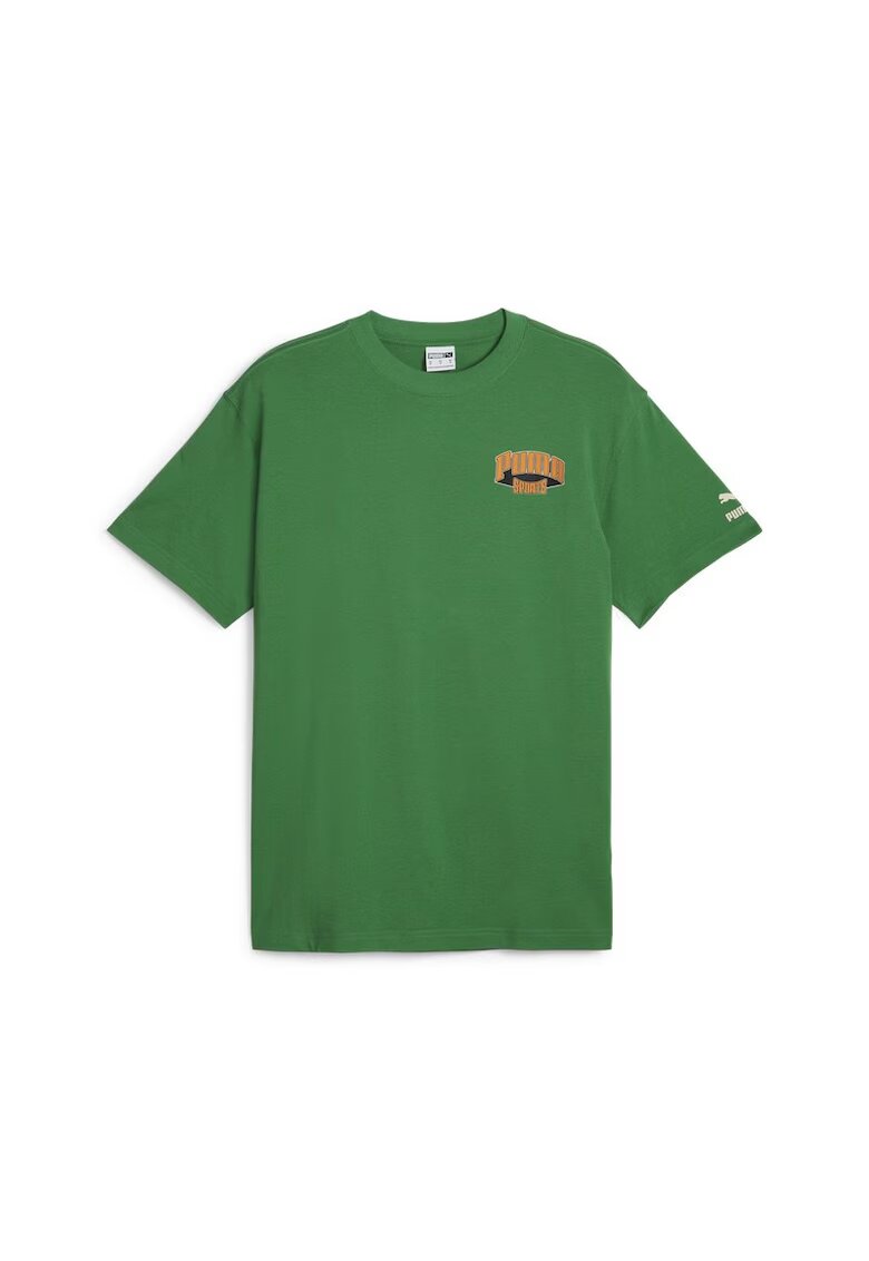 Puma Tricou pentru Barbati - team graphic tee - 624395-86 - XS INTL - Verde