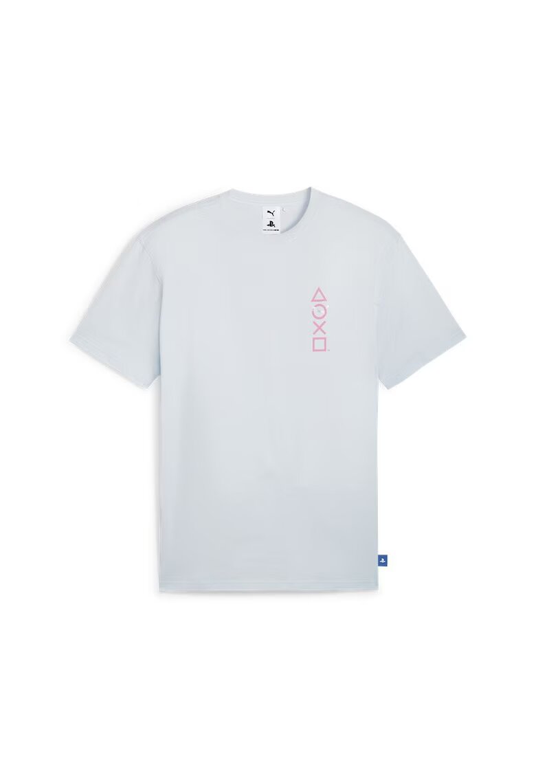 Puma Tricou pentru Barbati - x playstation tee - 624694-42 - XS INTL - Argintiu