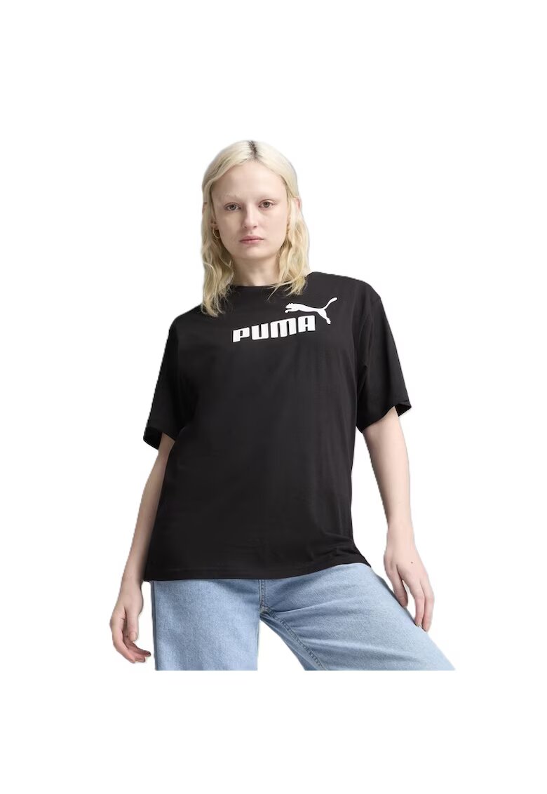 Puma Tricou pentru Femei - ess no 1 logo relaxed tee - 684970-01 - 2XS INTL - Negru