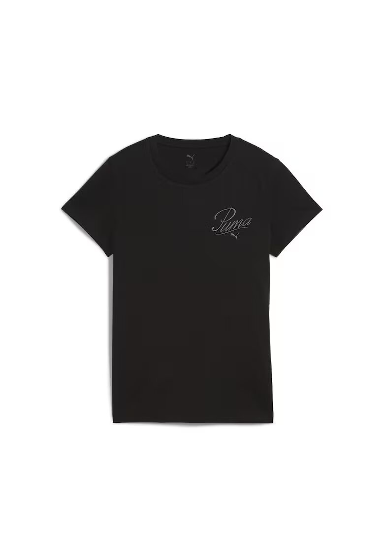 Puma Tricou pentru Femei - ess script tee - 684982-01 - 2XS INTL - Negru
