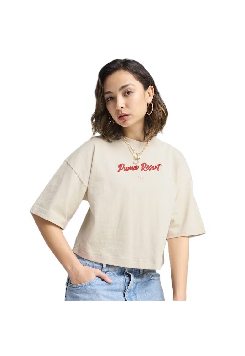 Puma Tricou PREMIUM ESS Oversized Graphic Tee-629776-87