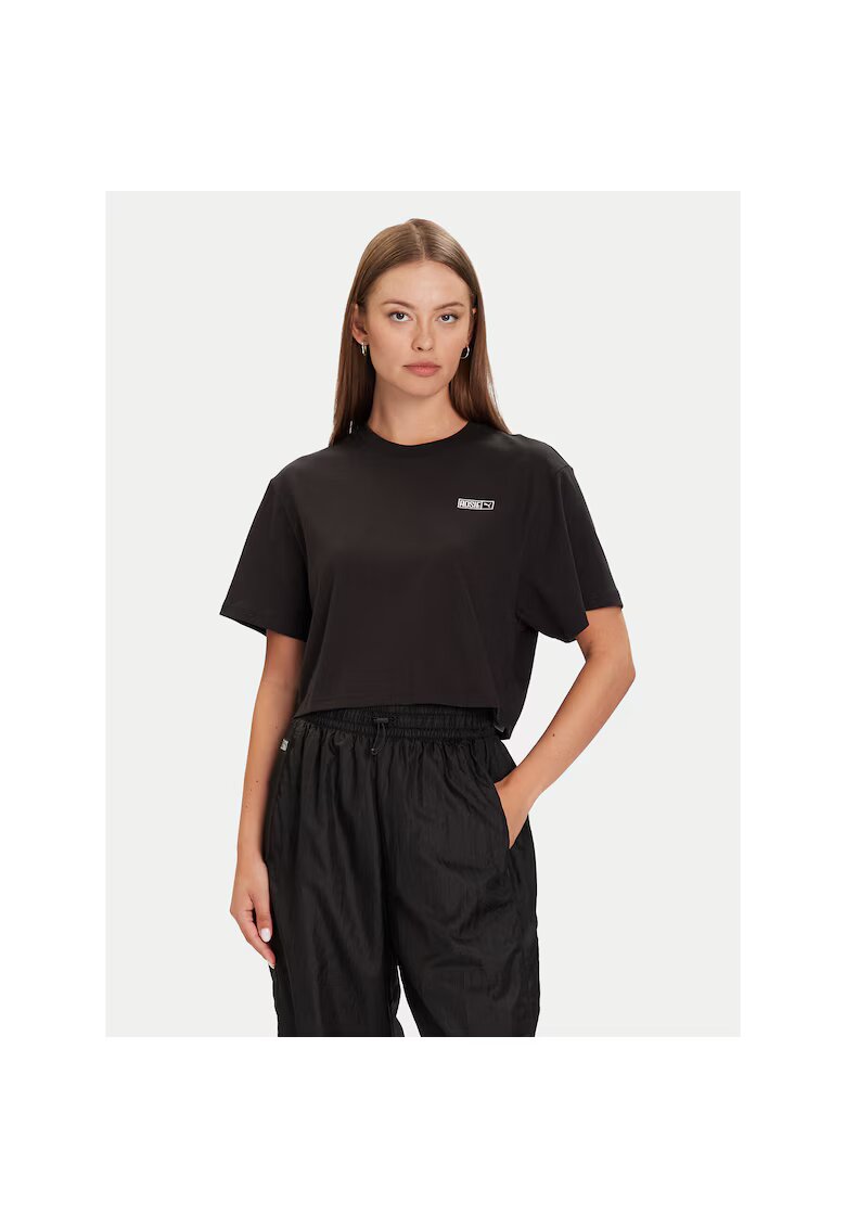 Puma Tricou sport dama negru - bumbac