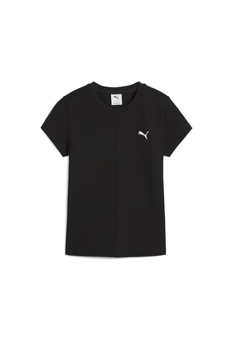 Puma Tricou WARDROBE ESS Ribbed Slim Tee-629766-01