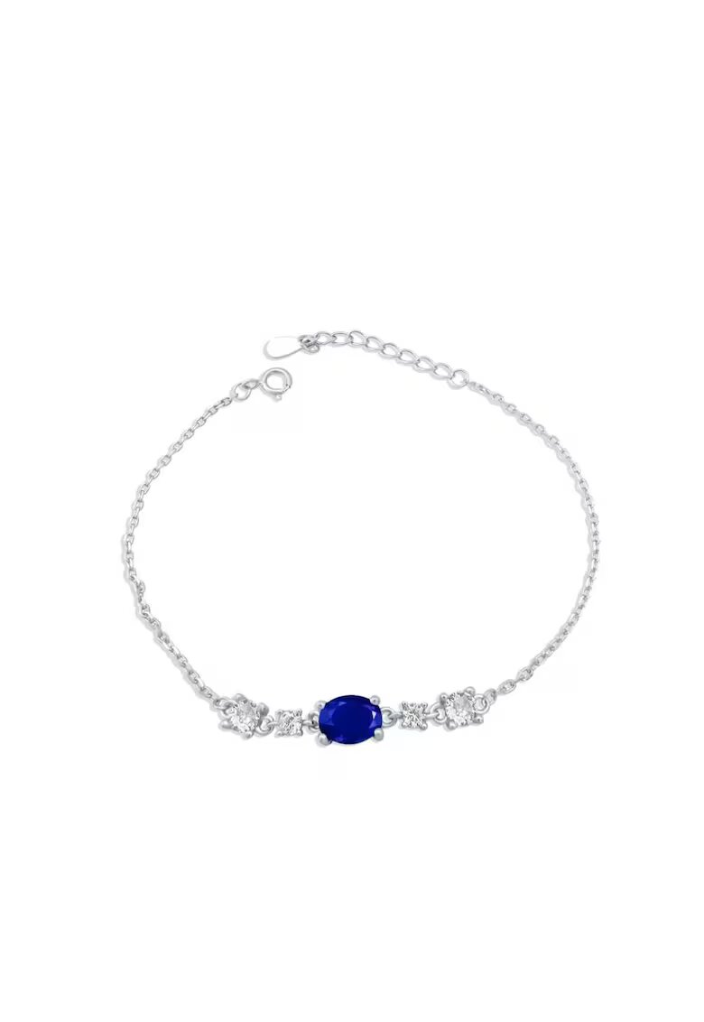 Pursehuit Bratara din argint 925 - rodiat - cu zirconiu - Nya C1
