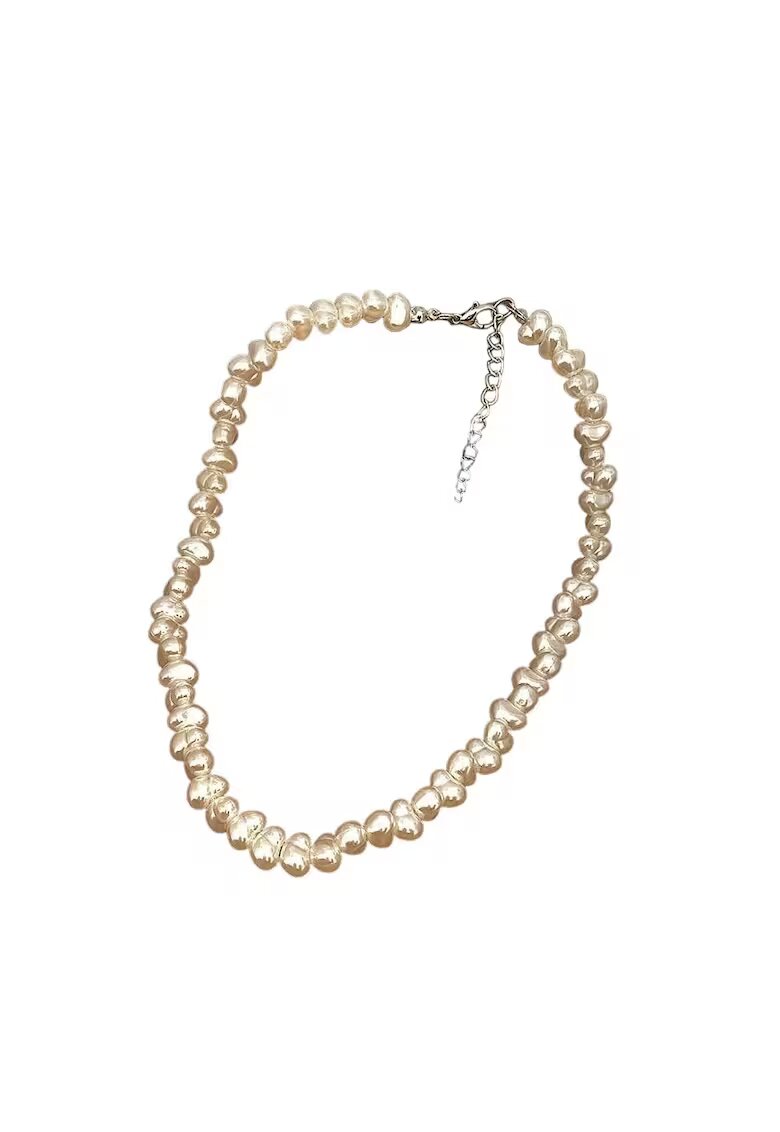 Pursehuit Colier argintiu cu perle - Orla C26