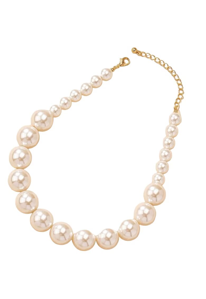 Pursehuit Colier auriu cu perle supradimensionate - Olluf C24