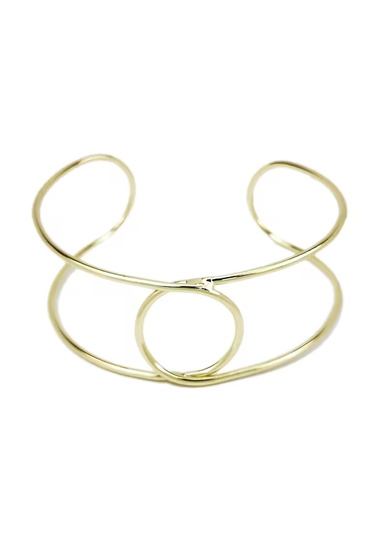 Pursehuit Colier choker - auriu - in 2 straturi - Casander C14 -