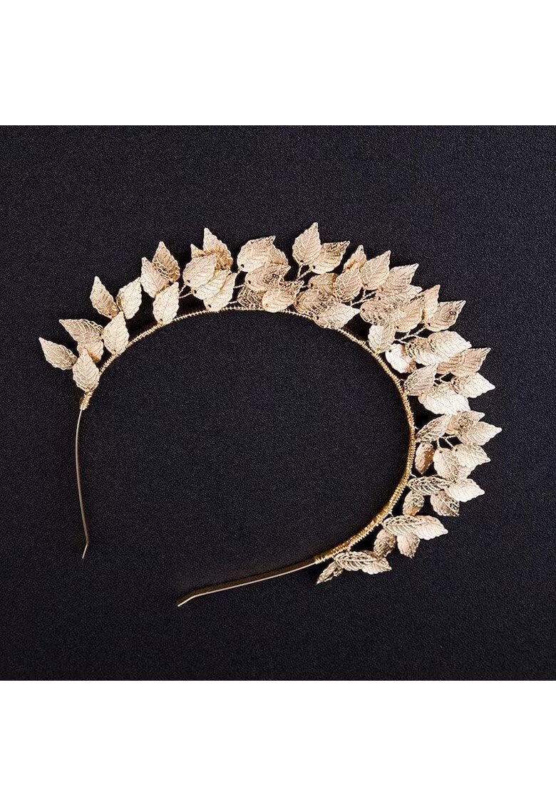 Pursehuit Coronita aurie - cu frunzulite - Marlina C3