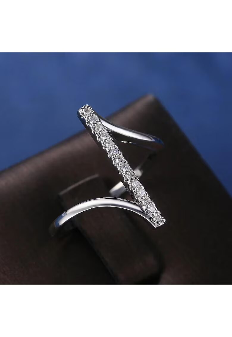 Pursehuit Inel argintiu - cu zirconiu - Sigrund C4 - 7 (circumferinta: 54.5 mm)