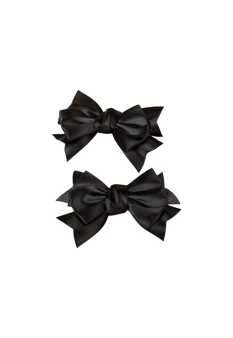 Pursehuit Set 2 brose - negre - pentru pantofi - cu clips - Palne C6