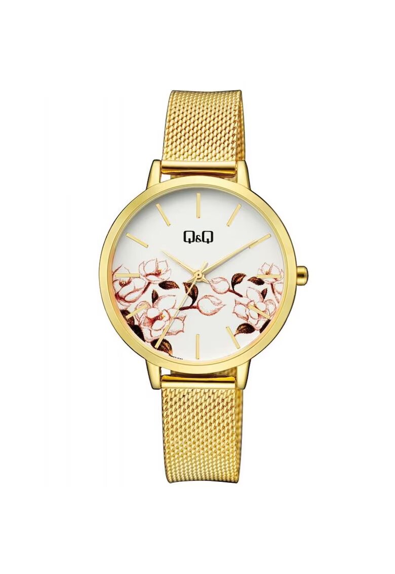 QQ Ceas dama QZ67J051Y Quartz Rose gold - Auriu