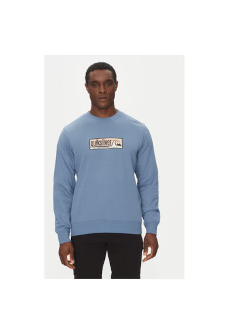 Quiksilver Bluza barbati EQYFT05055-BLQ0 - Bumbac/Poliester - Albastru - Albastru