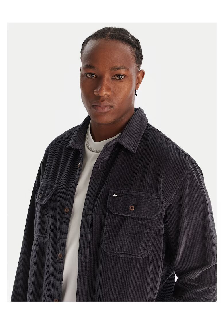 Quiksilver Camasa barbati bleumarin - bumbac