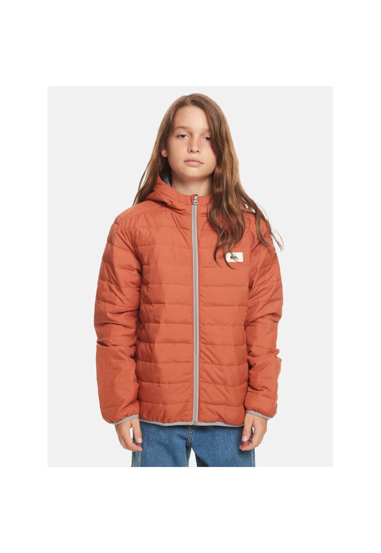 Quiksilver Geaca copii - 8611 - Poliester - Portocaliu