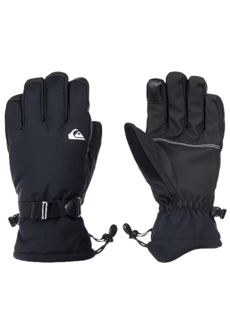 Quiksilver Manusi sport negru - membrana Hydro-Tex - functie Touch Screen - pentru barbati