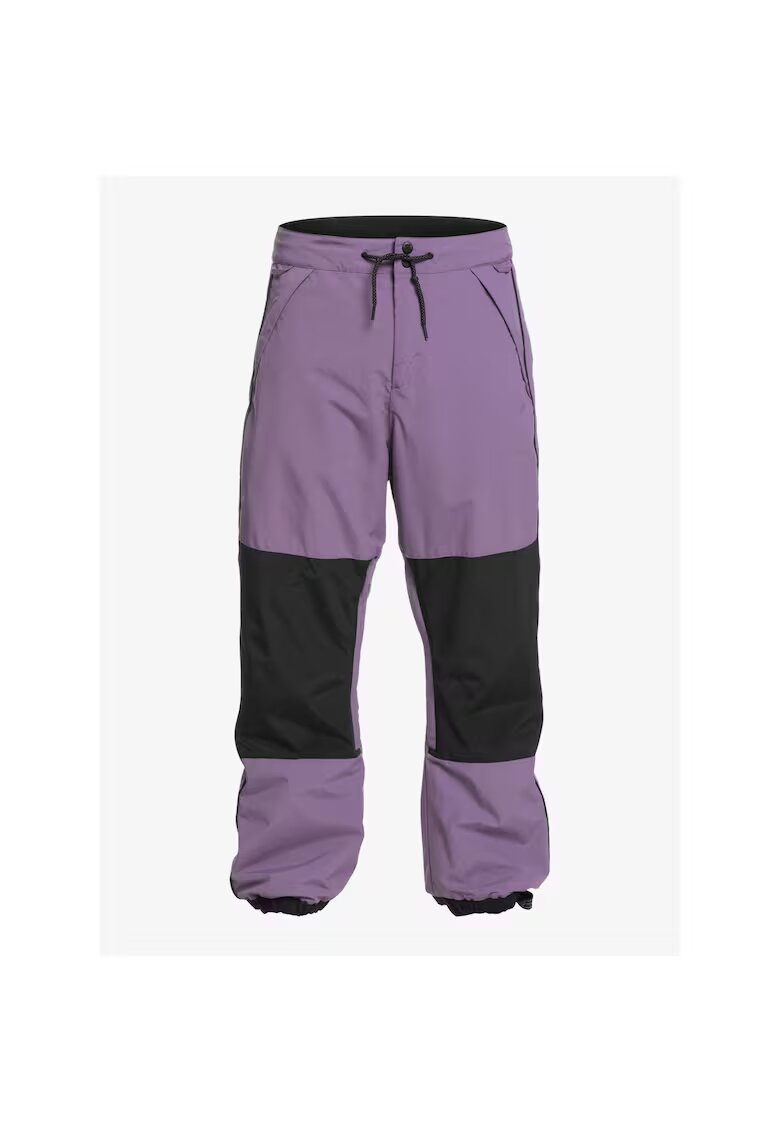 Quiksilver Pantaloni de schi - Quikisilver - Poliester - Negru - Negru/Violet