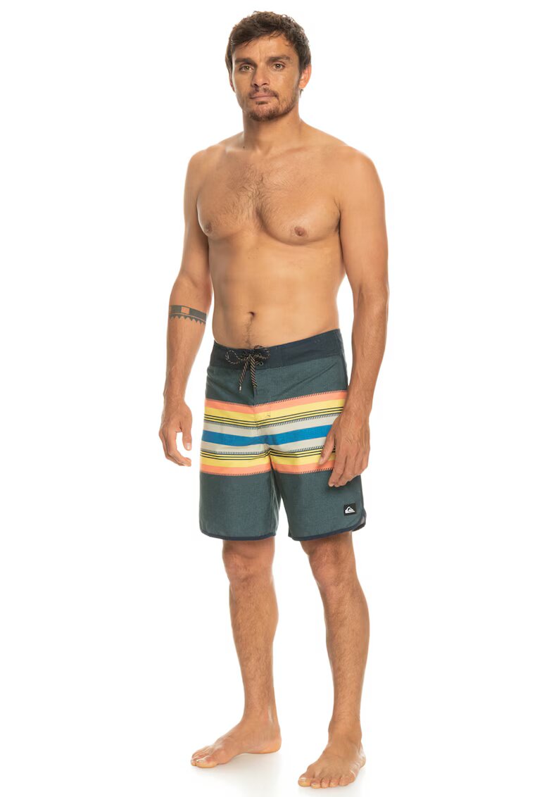 Quiksilver Pantaloni scurti de inot cu talie joasa - Verde englez/Bleumarin