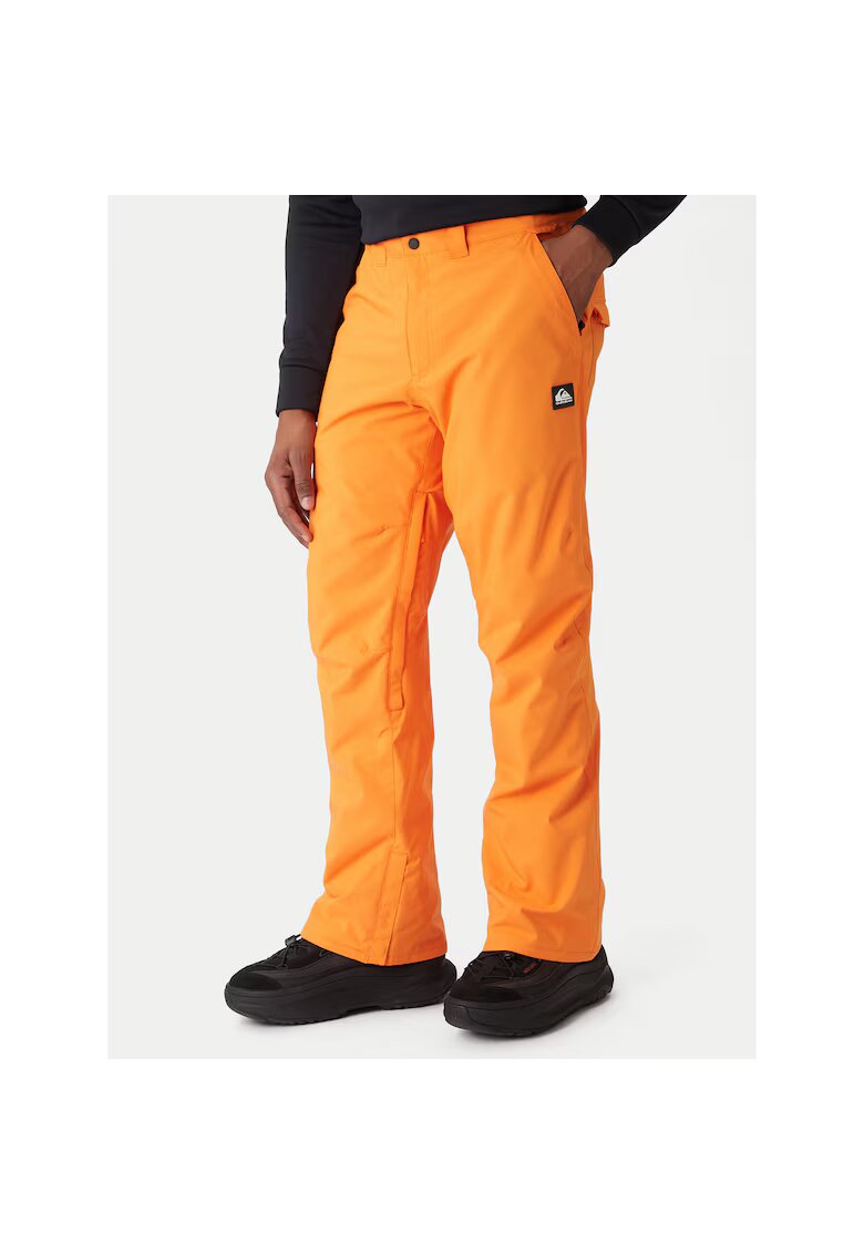 Quiksilver Pantaloni sport barbati portocaliu - pentru snowboard