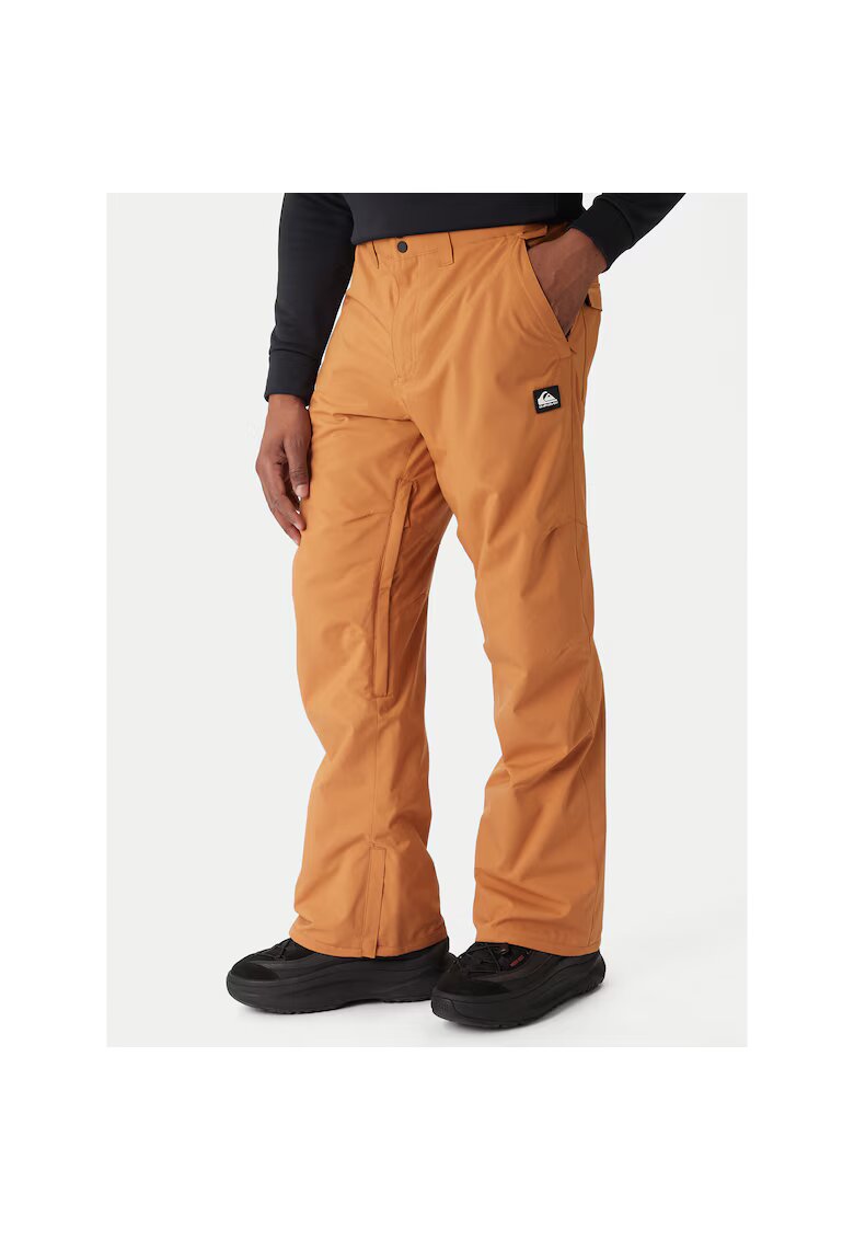 Quiksilver Pantaloni sport barbati snowboard - maro