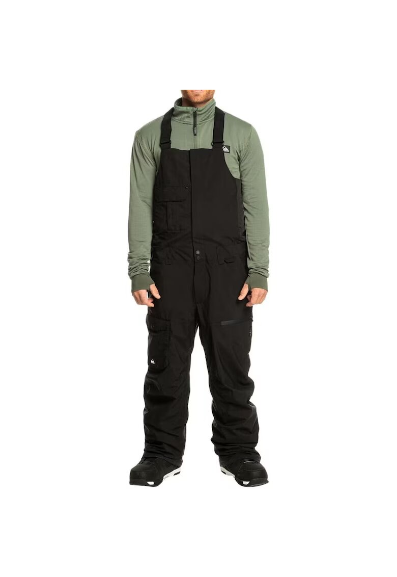 Quiksilver Pantaloni sport Utility - impermeabili - negru - poliester - pentru iarna - barbati