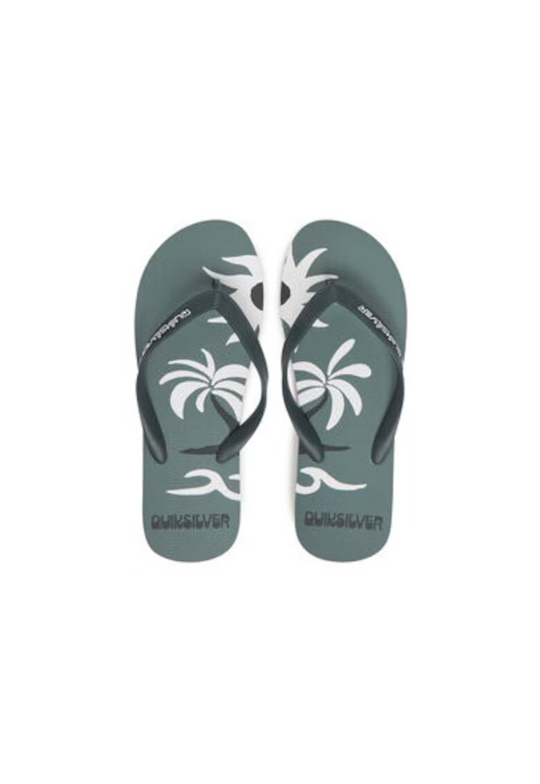 Quiksilver Papuci flip-flop barbati AQYL101427-LTG - Sintetic - Verde - Verde