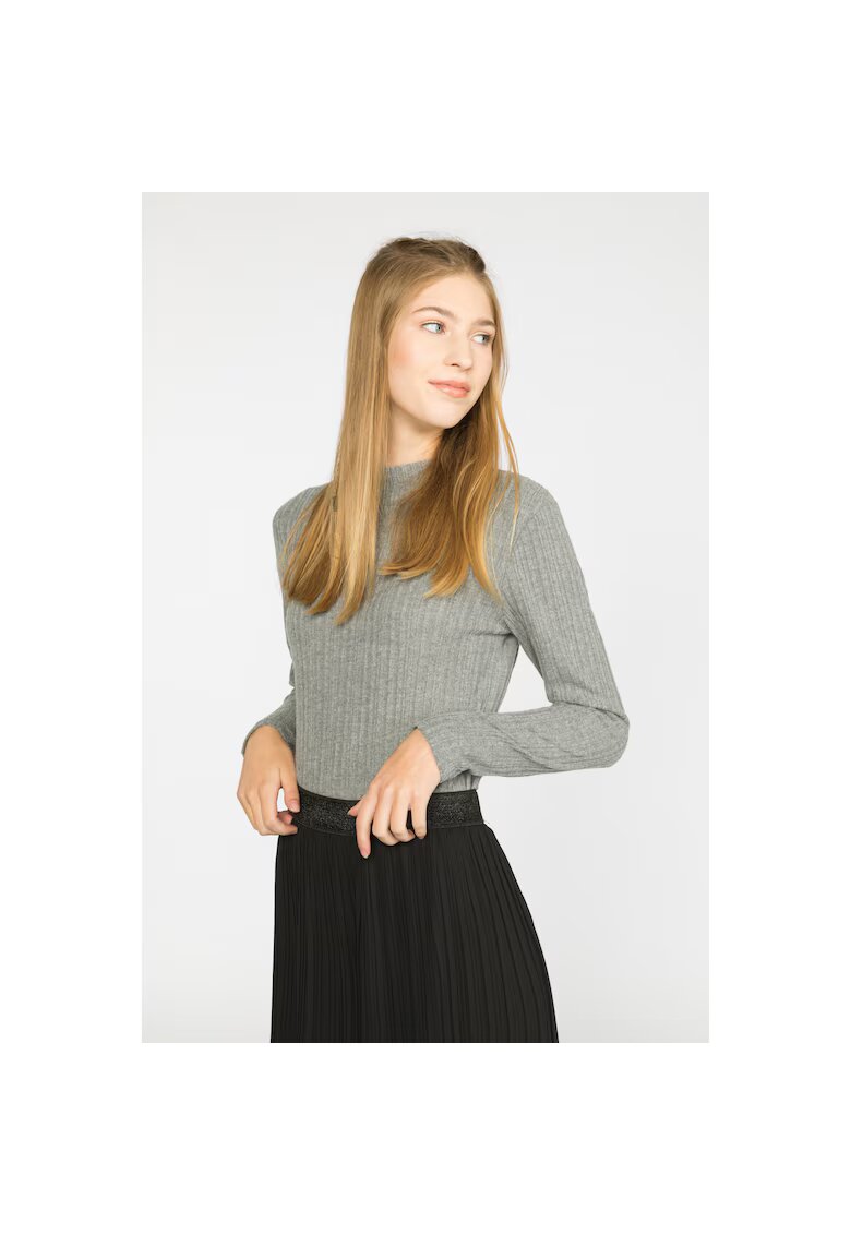 R Bluza stiata cu maneca lunga -