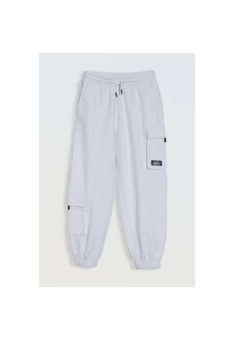 R Pantaloni de tening ovesize cu buzunae spatioase