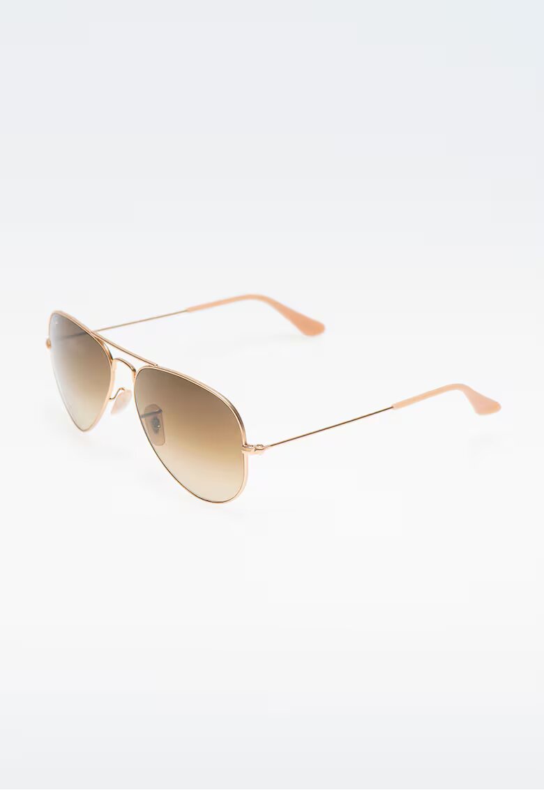 Ray-Ban Ochelari de soare aviator unisex - Auriu -