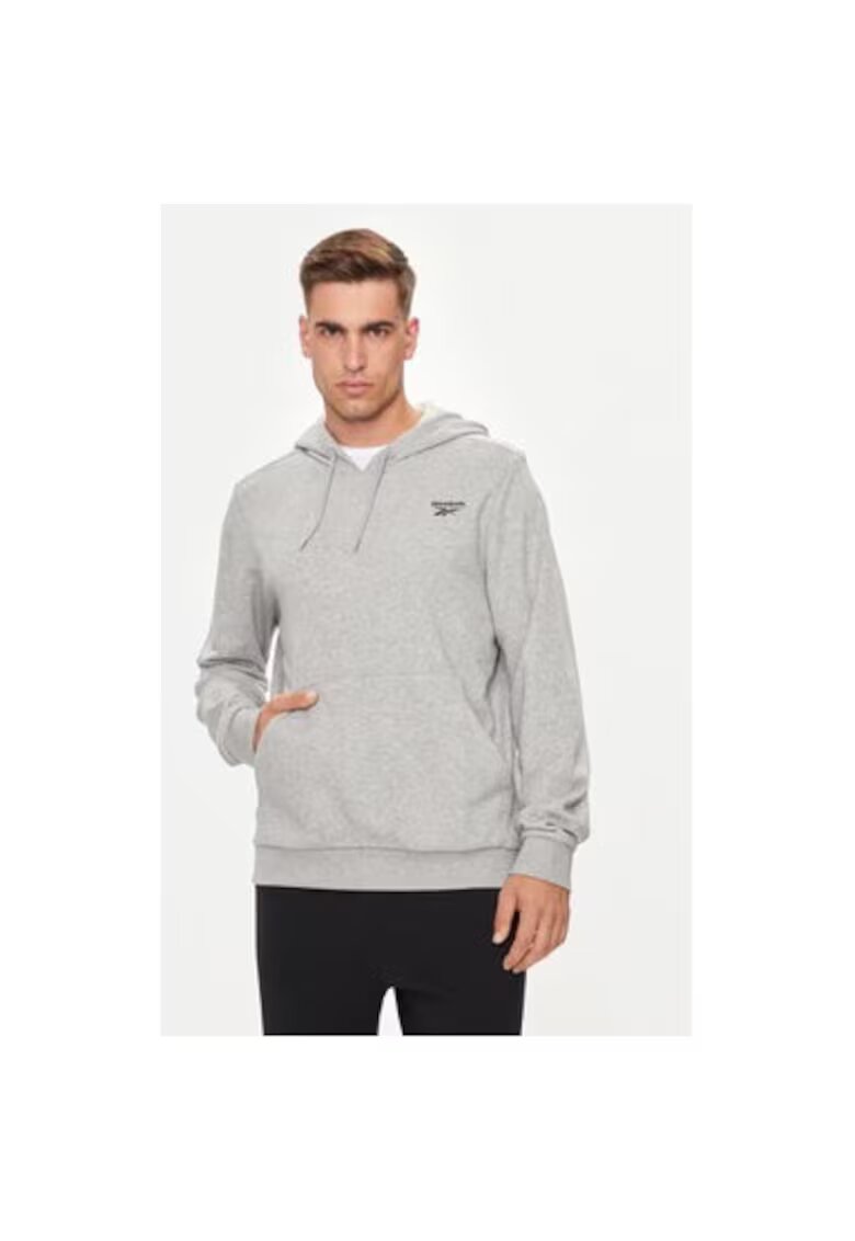 Reebok Bluza barbati - 304552144 - Bumbac/Poliester reciclat - Gri - Gri