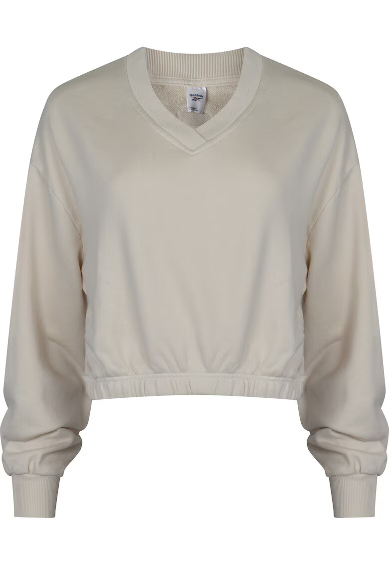 Reebok Bluza dama HS4737 - Bumbac - Crem