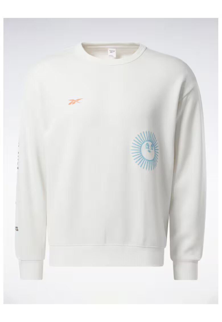 Reebok Bluza unisex - 301694199 - Bumbac - Ecru