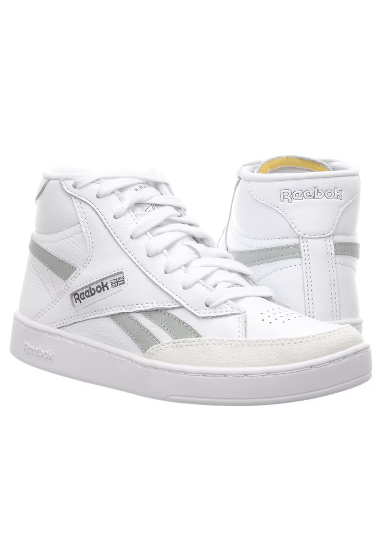 Reebok CLUB C FORM HI - pantofi sport de dama din piele naturala Alb - Alb