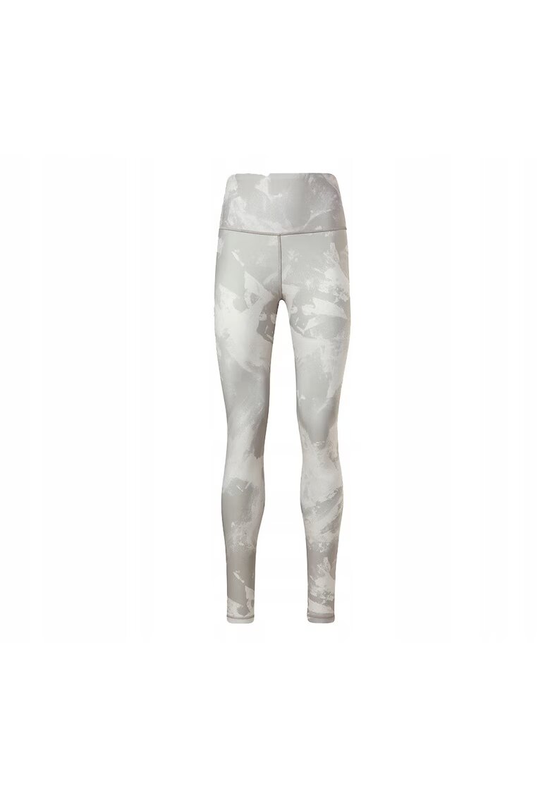 Reebok Colanti cu imprimeu abstract Yoga Tight HG0834