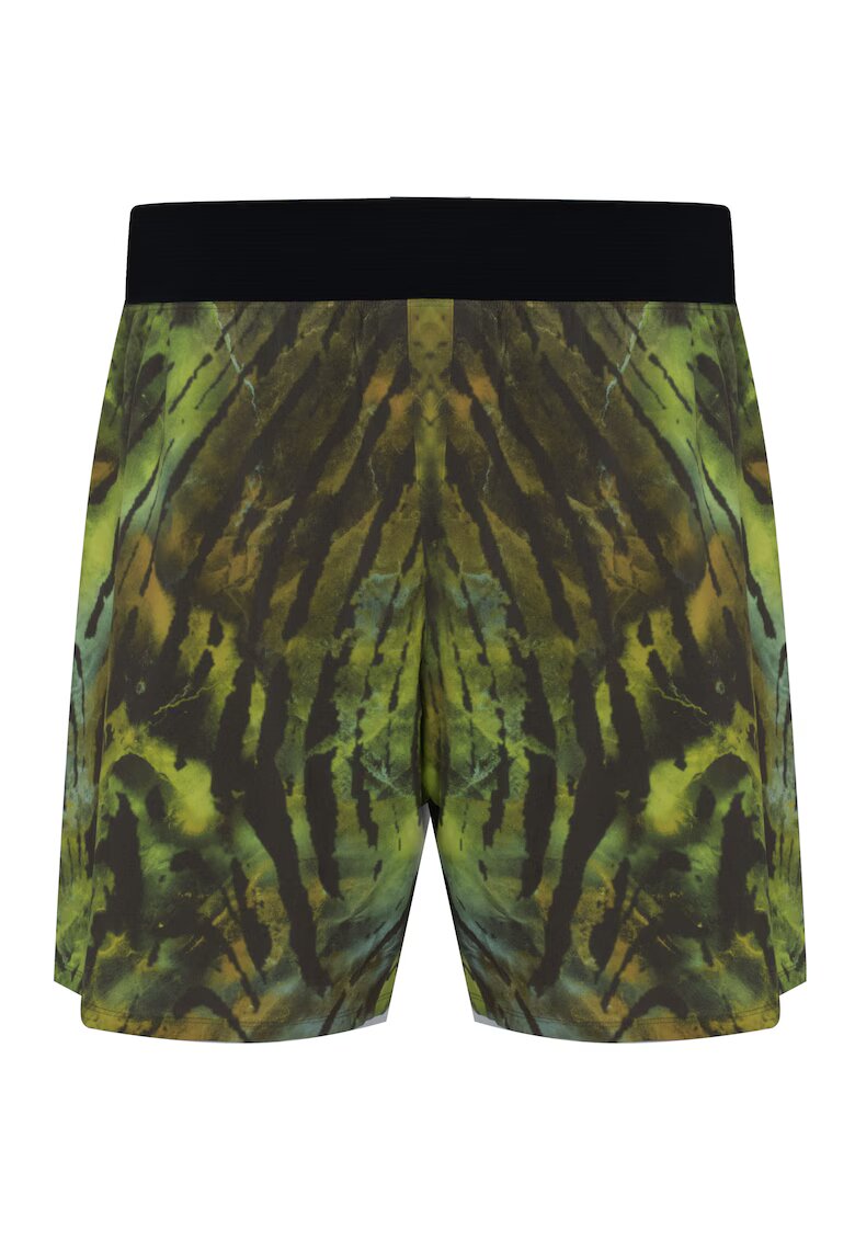 Reebok Pantaloni scurti sport barbati H46635 - Verde/Negru - Poliester -