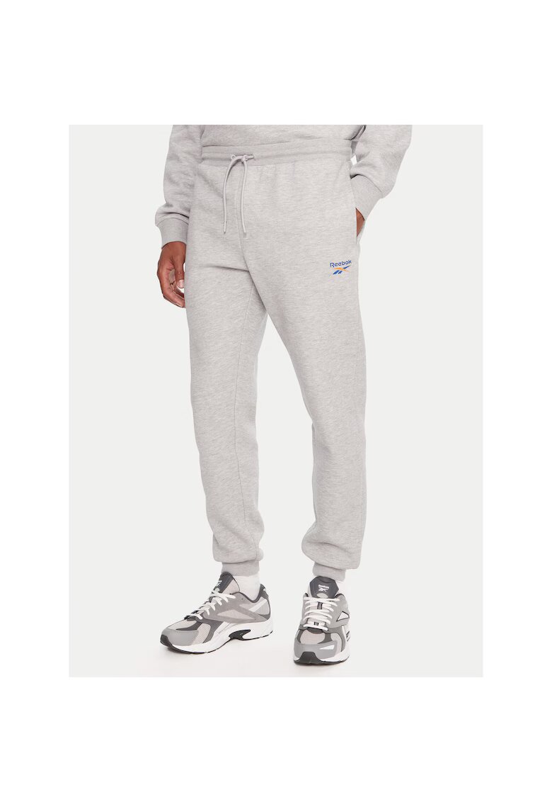 Reebok Pantaloni sport barbati gri