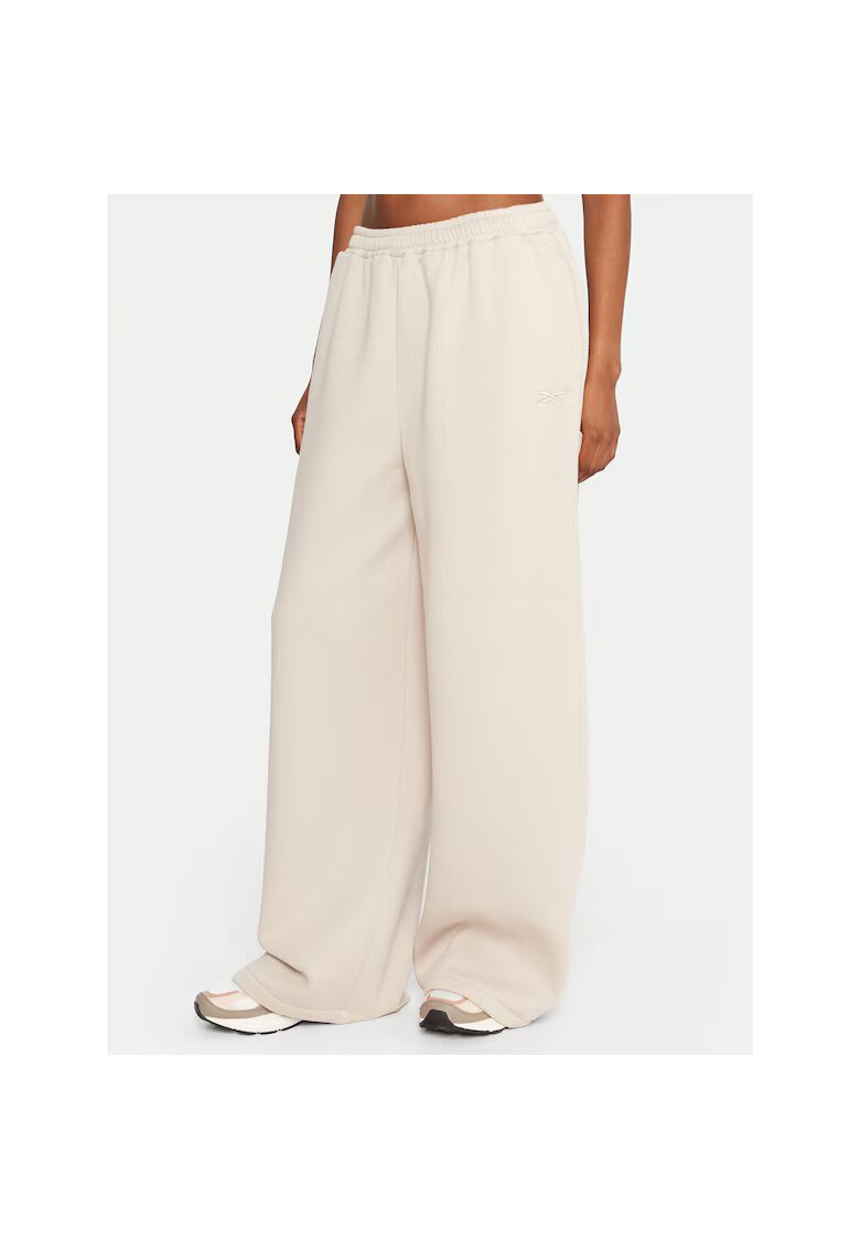 Reebok Pantaloni sport dama bej - trening