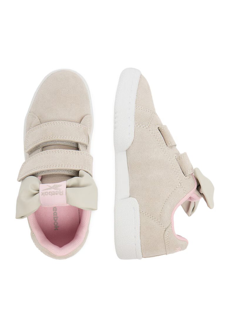 Reebok Pantofi copii - tenisi bej - piele naturala