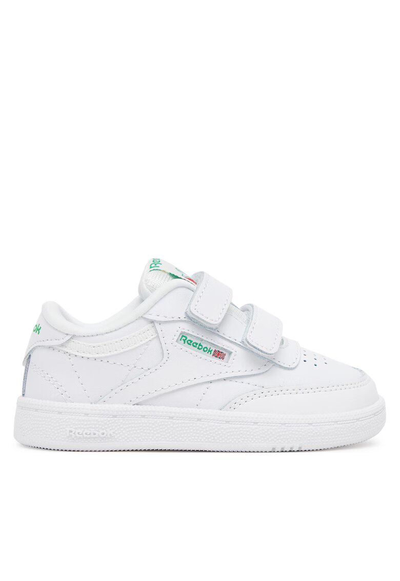 Reebok Pantofi sport copii adidasi baieti - piele naturala - alb